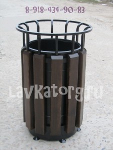 урна для мусора УМл-2к палисандр 8-918-434-90-83