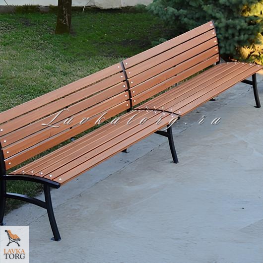Трехметровые скамейки из лиственницы