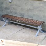 СТ40л-1,8б - скамья без спинки Скамейки без спинки из лиственницы