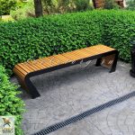 СМл-2Б современная скамейка без спинки Скамейки без спинки - современные от ЛАВКАТОРГ