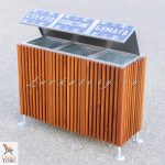 УМл-73х3 для раздельного сбора мусора Урны для сортировки мусора уличные