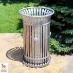 УМ-2-80 уличная урна 80 литров Урны 80 литров для торгового центра, для парковки магазина