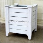 КМл-7 кашпо уличные деревянные Уличные деревянные кашпо на металлокаркасе