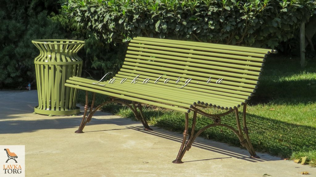 Скамейки металлические СК16м-2