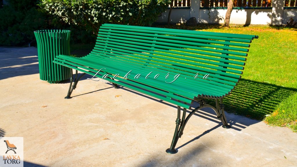 Скамейки металлические СК16м-2