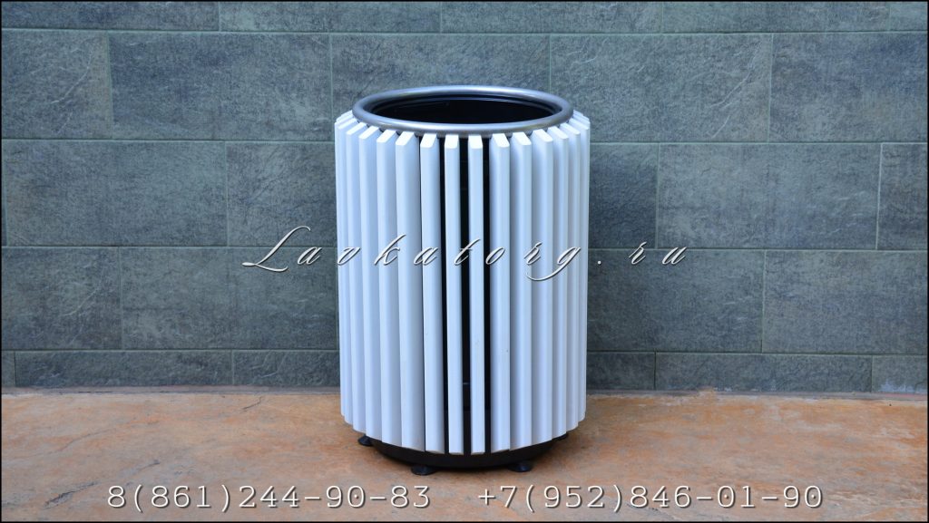 Урны круглые из дерева и металла УМл-22