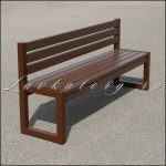 Скамья для торгового центра СТ60с-2 Скамейки со спинкой для торгового центра