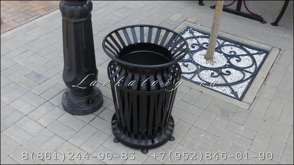 Урны уличные металлические классика