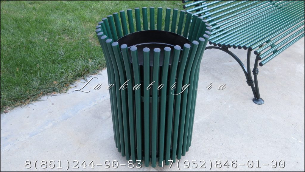 Урны металлические современные