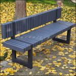 Скамья из комплекта парковой мебели СТ80х40л-2