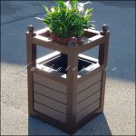 Урна и кашпо для торгового центра